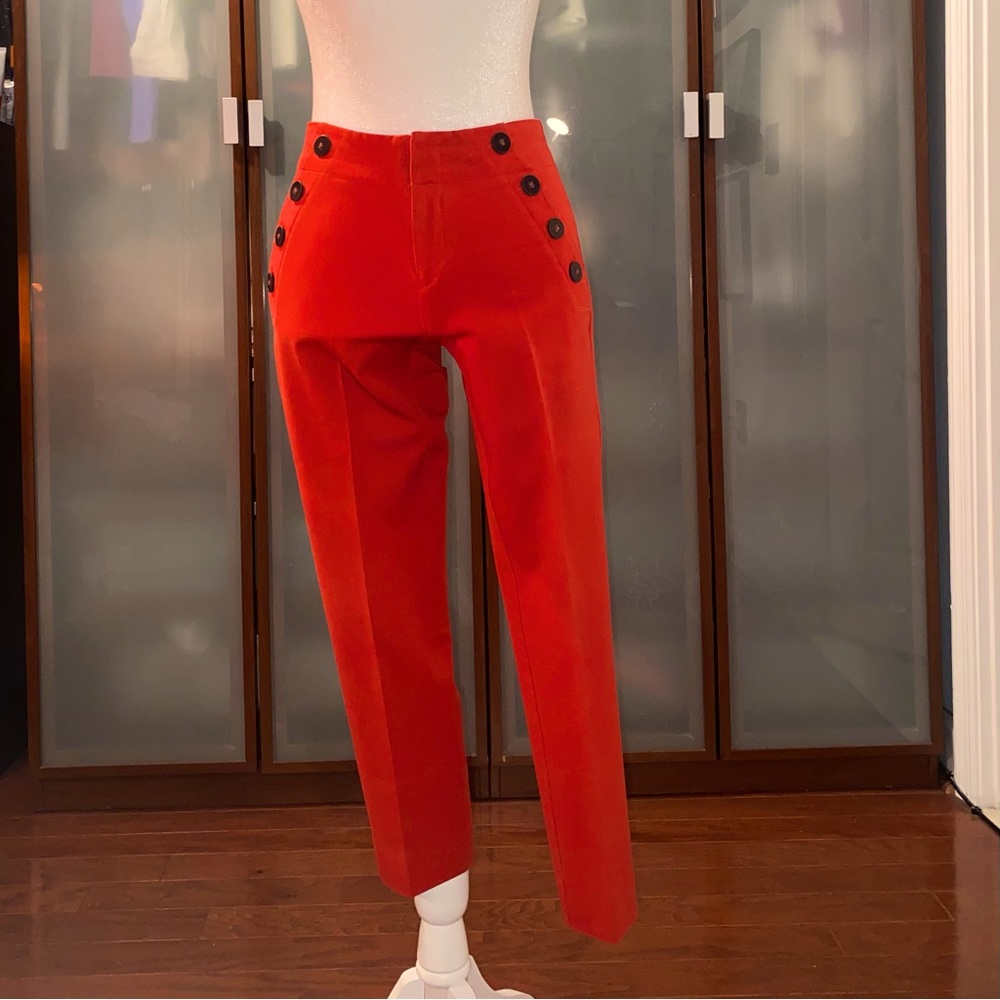 The Essential Slim Trousers by Anthropologie